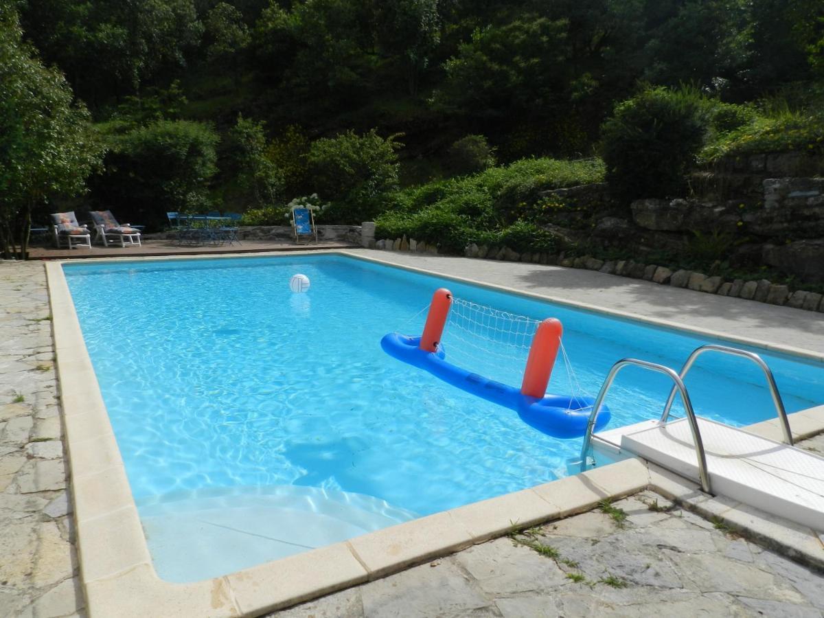 Chambre Cevennes: Piscine, Lamas, Riviere Cros  ภายนอก รูปภาพ