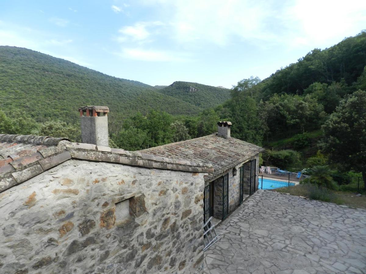 Chambre Cevennes: Piscine, Lamas, Riviere Cros  ภายนอก รูปภาพ