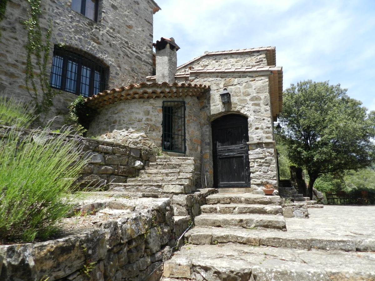 Chambre Cevennes: Piscine, Lamas, Riviere Cros  ภายนอก รูปภาพ