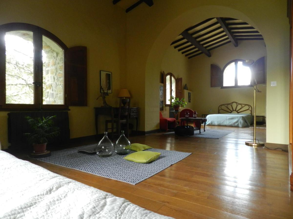 Chambre Cevennes: Piscine, Lamas, Riviere Cros  ภายนอก รูปภาพ