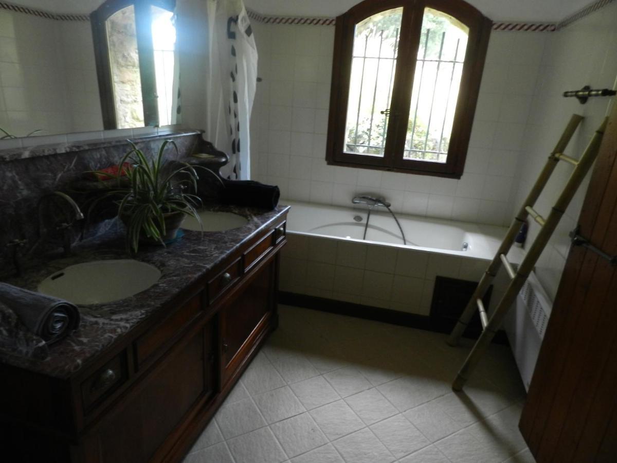 Chambre Cevennes: Piscine, Lamas, Riviere Cros  ภายนอก รูปภาพ
