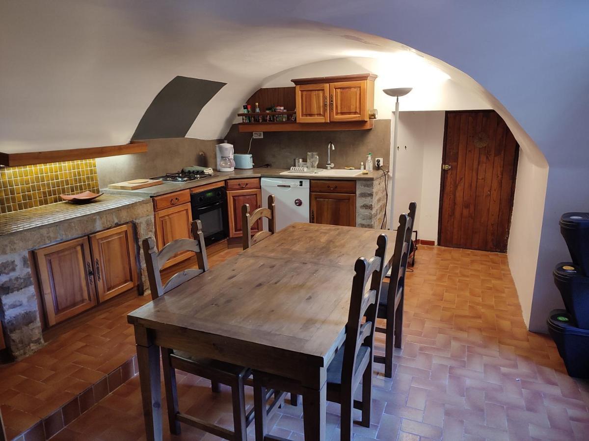 Chambre Cevennes: Piscine, Lamas, Riviere Cros  ภายนอก รูปภาพ